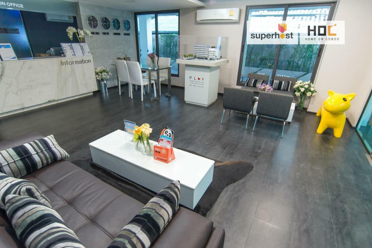 Hoc4 @Play Condo Maya Nimmand Road Cozy & Relax 치앙마이 외부 사진